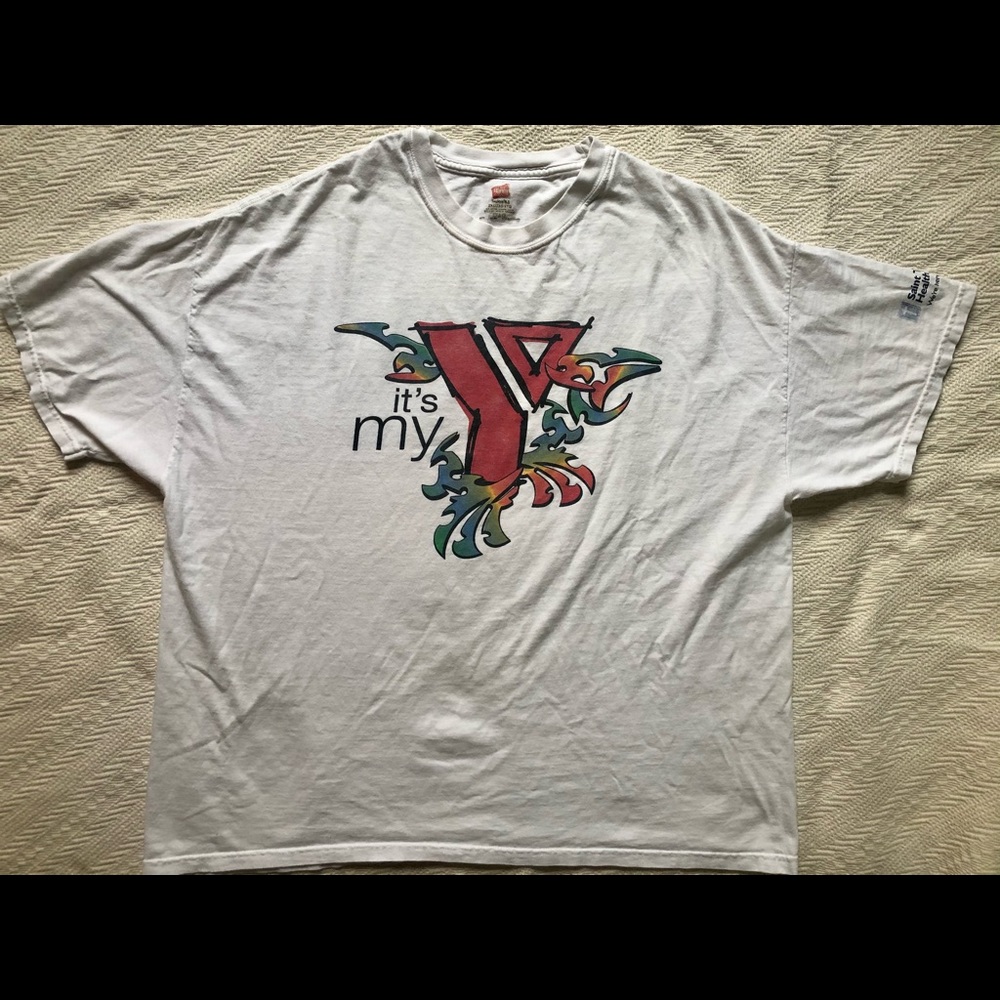 Vintage YMCA T Shirt, XXL